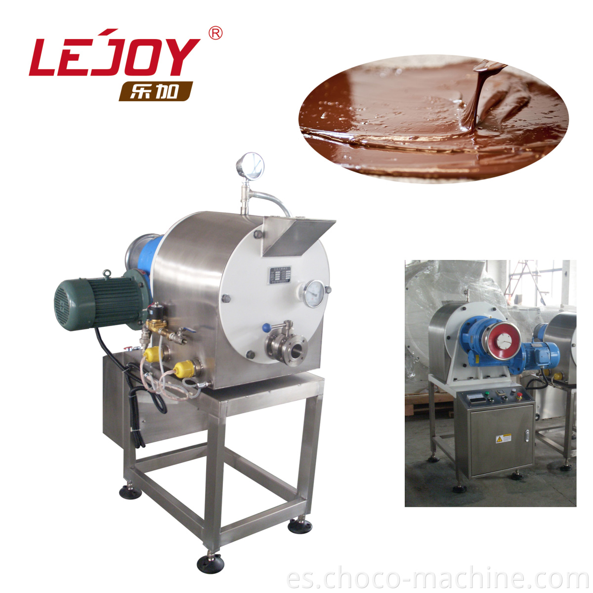 Conche de refinador de chocolate de buen rendimiento de 3000L para la fabricación